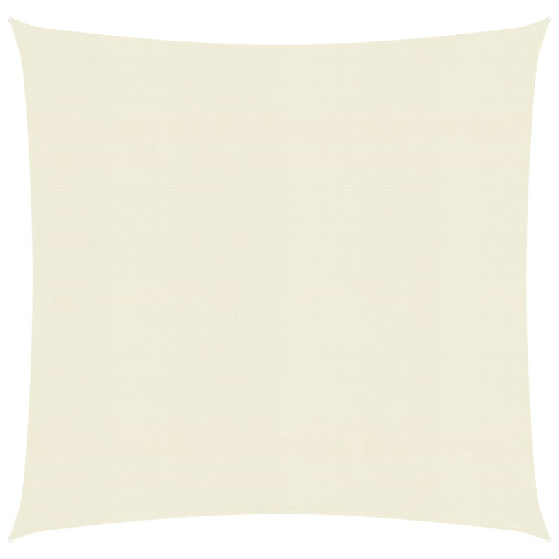 Carbury Sunshade Sail 160 G/m² Cream 4.5X4.5 M HDPE