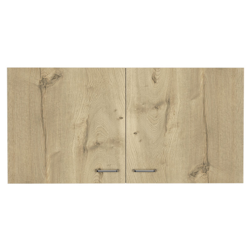 Armoire murale à double porte de 39 po de largeur Napoles avec rangement intérieur spacieux pour la cuisine, les bureaux, la salle de bain ou le garage
