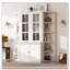 Armoire haute avec deux tablettes triangulaires