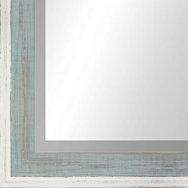 Bois naturel, 40,5 po x 28,5 po, Blanc / gris