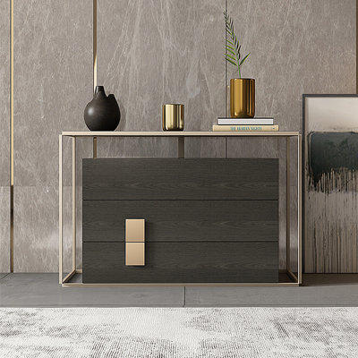 Modern minimalist sideboard entrance cabinet