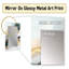 Vardin I - Gold Modern Wall Mirror-627523527
