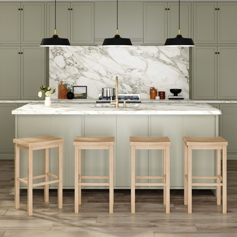 Stool Bar Height (30in) - 4 pack, Blonde, Blonde