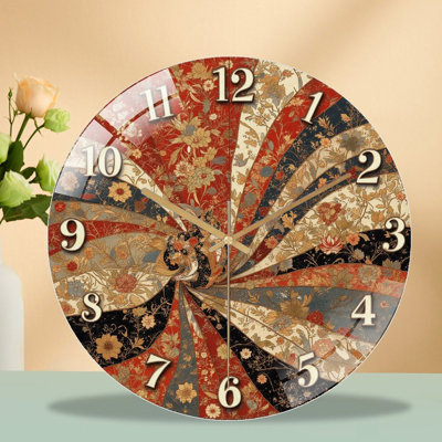 Horloge murale rétro 12 po
