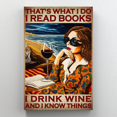 Isioma " Woman I Read Books I Drink Wine "