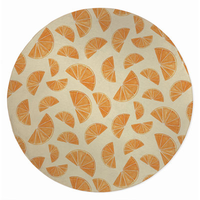 Summer Oranges Outdoor Rug