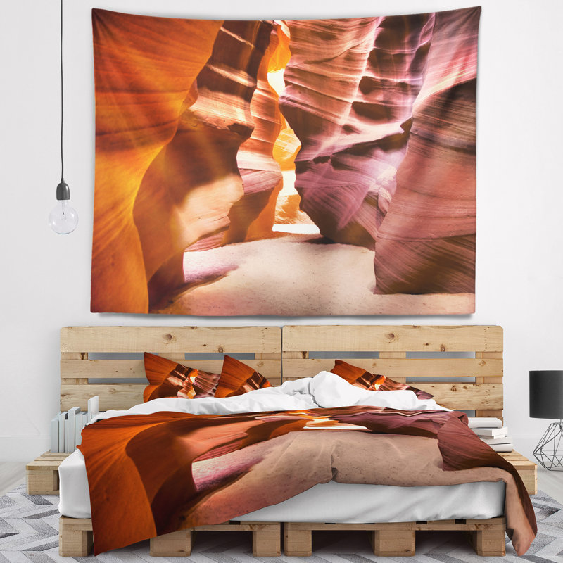Tapisserie brillante Antelope Canyon, H 50 po x l 60 po