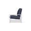 Chaise avec accoudoirs à coussin profond en polymère de qualité marine Leeward-98358920-98358931