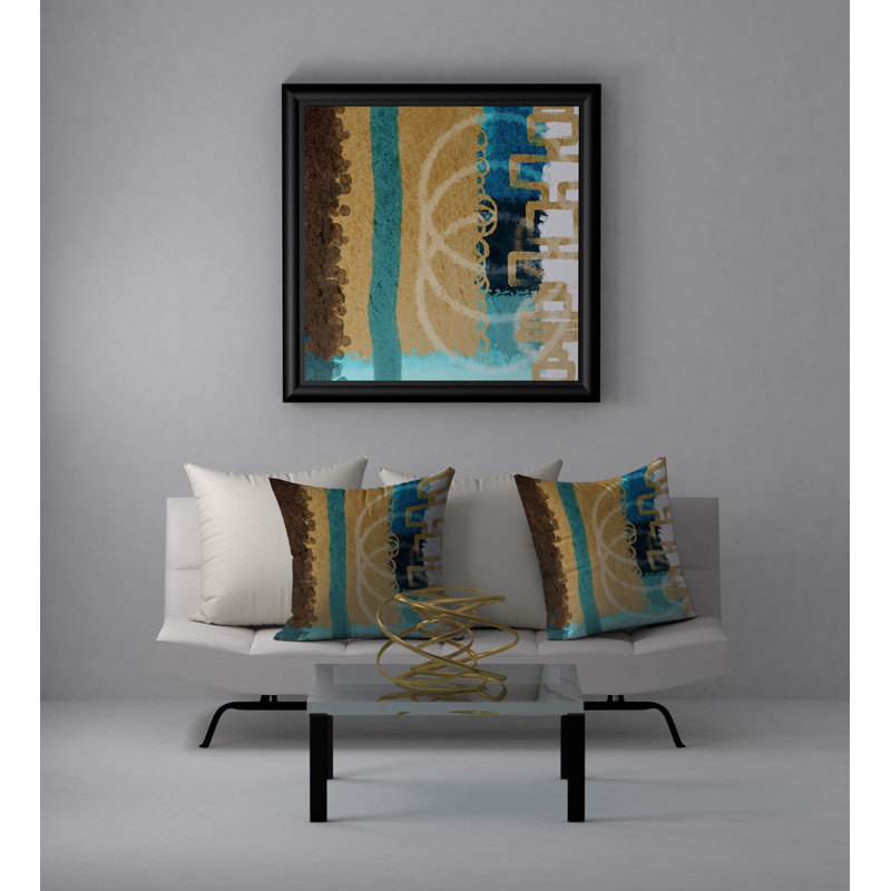 Coussin décoratif en épinette, 18 po x 18 po