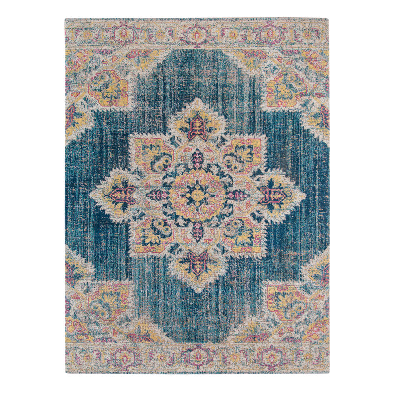 Tapis à poils très courts Kinslee, Rectangulaire 9 pi 10 po x 13 pi 10 po