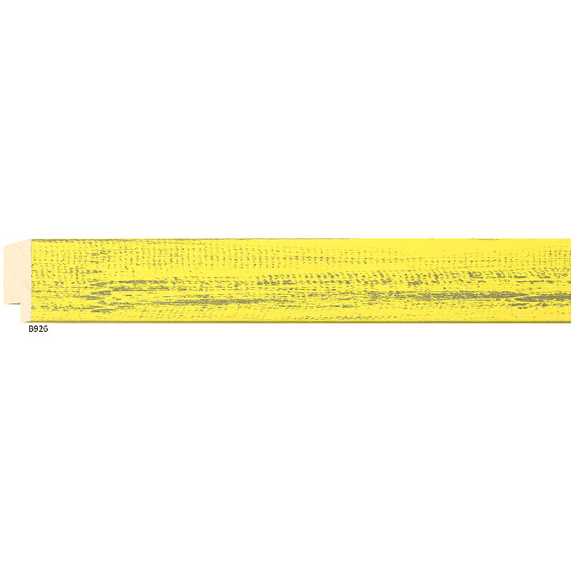 Natural Wood, 20.5" x 20.5", White/Yellow