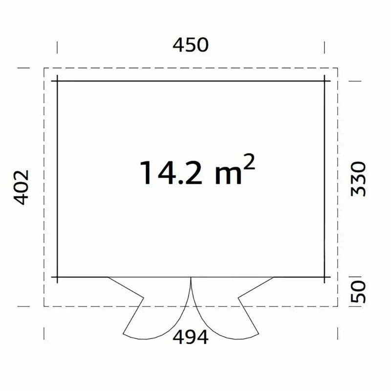 Palmako Bryonny 1 14.2M²