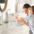Single-Hole Single-Handle Bathroom Faucet With Drain Assembly-113578581