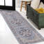 Tapis bleu / crème Sarok Ornate Medallion-1864440630