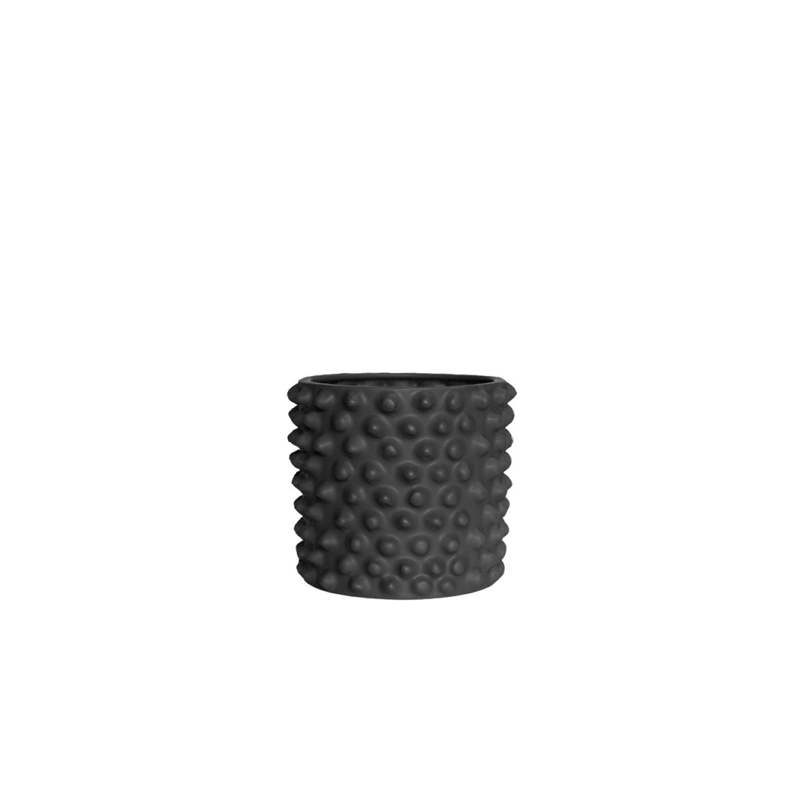 Cloudy Ceramic Pot Planter, 7.09" H x 8.27" W x 8.27" D, Gray