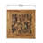Rustic Abstract Wall Decor on Solid Wood