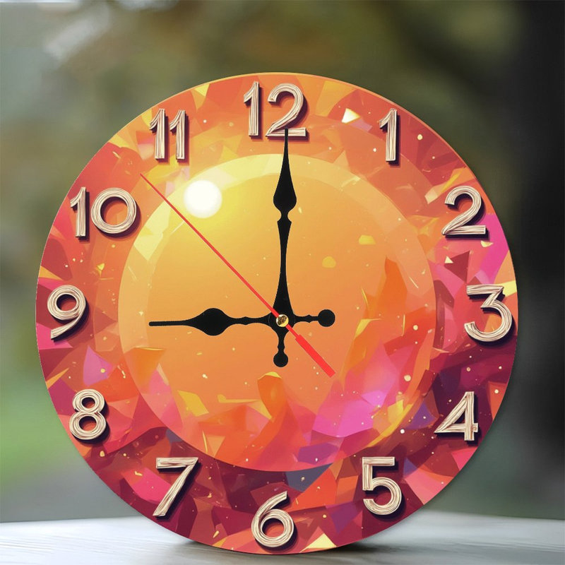 Horloge à bijoux avec centre lumineux