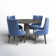 Tannehill 4 - Person Pedestal Dining Set