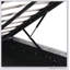 Grand lit de rangement tapissier Hartfried