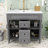 Elliesha Modern Freestanding Single Bathroom Vanity with Sink Top and Ample Storage-675322857