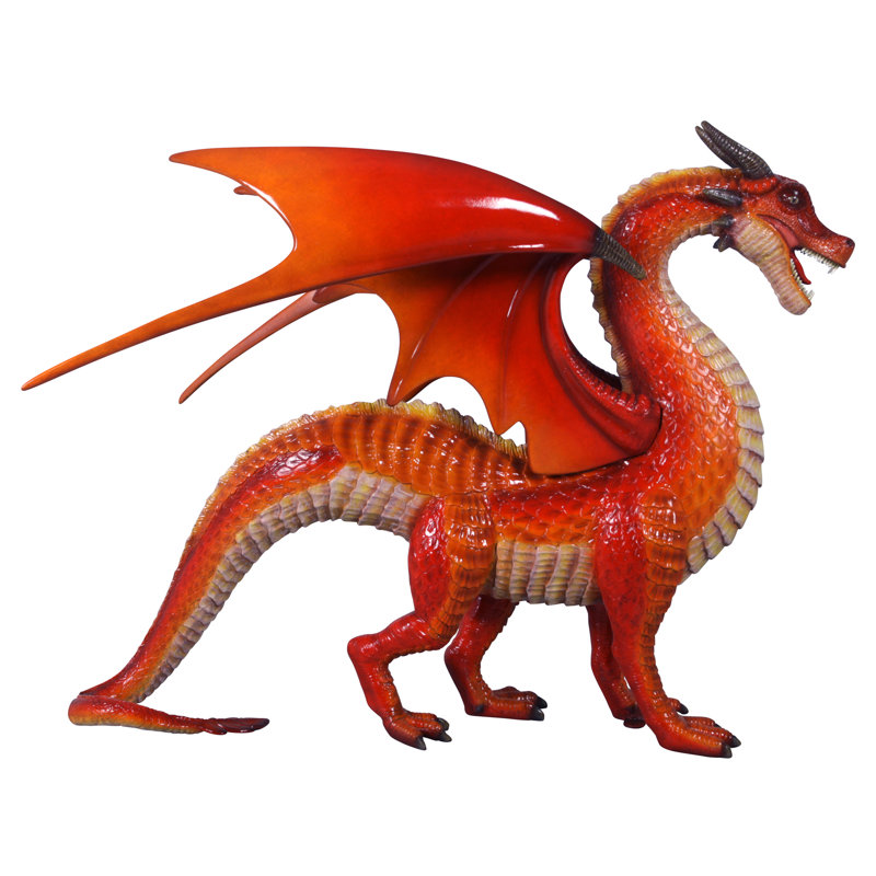 Welsh Dragons Statue