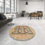 Tapis décoratif multicolore à motif abstrait-635052973