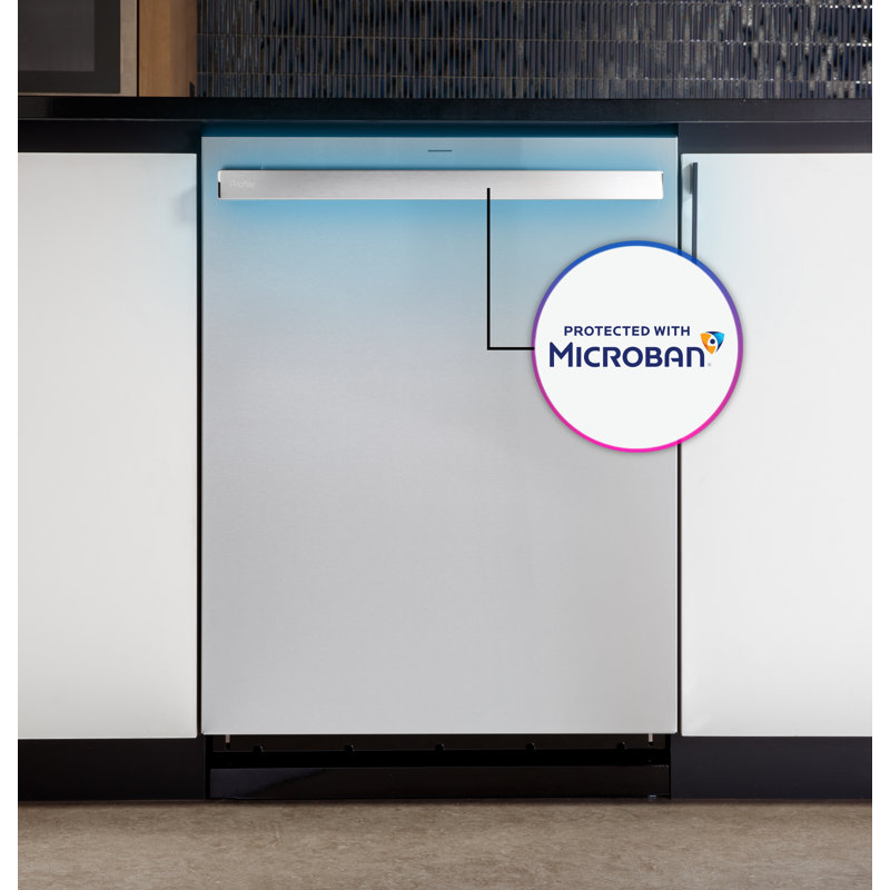 24" 44 Decibel ENERGY STAR Certified Smart Built-in Top Control Dishwasher with Adjustable Rack and Tub