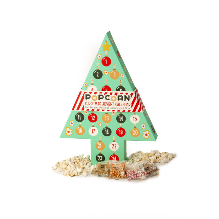 The Holiday Aisle® Popcorn Advent Calendar | Wayfair