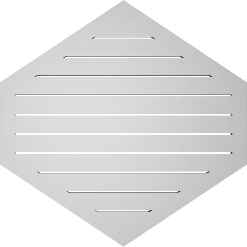 Pente verticale verticale en uréthane 8 pi, H 1,5 po x l 34 po x L 34 po