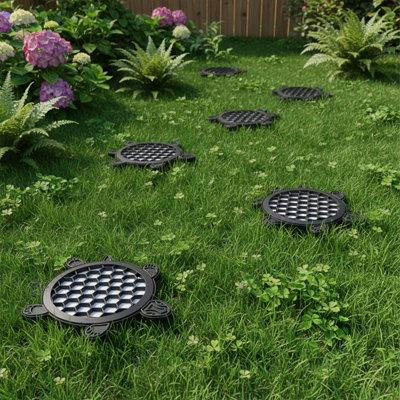 Weather Resistant Rubber Animals Stepping Stone