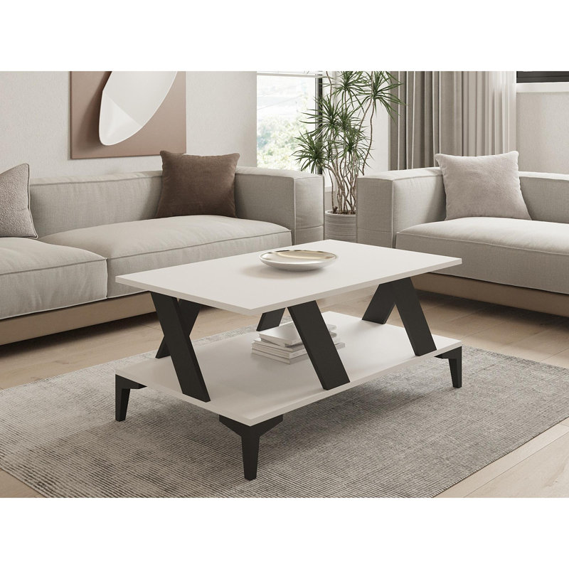 Table basse, Blanc