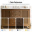 Meuble-lavabo simple autoportant 48 po avec comptoir en marbre d'ingénierie, lavabo en céramique, dosseret-1121856372-1121856373