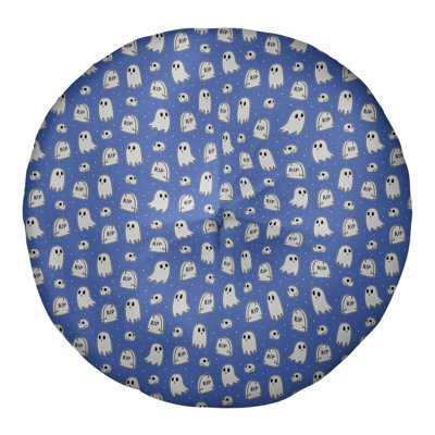 Coussin de sol rond Katelyn Elizabeth