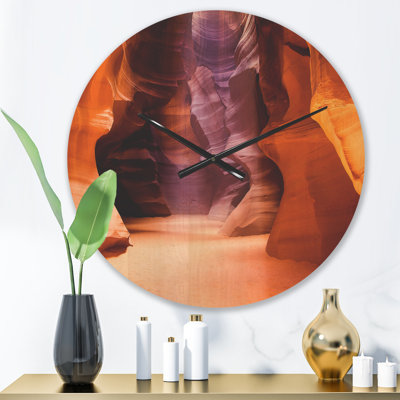 Solid Wood Wall Clock
