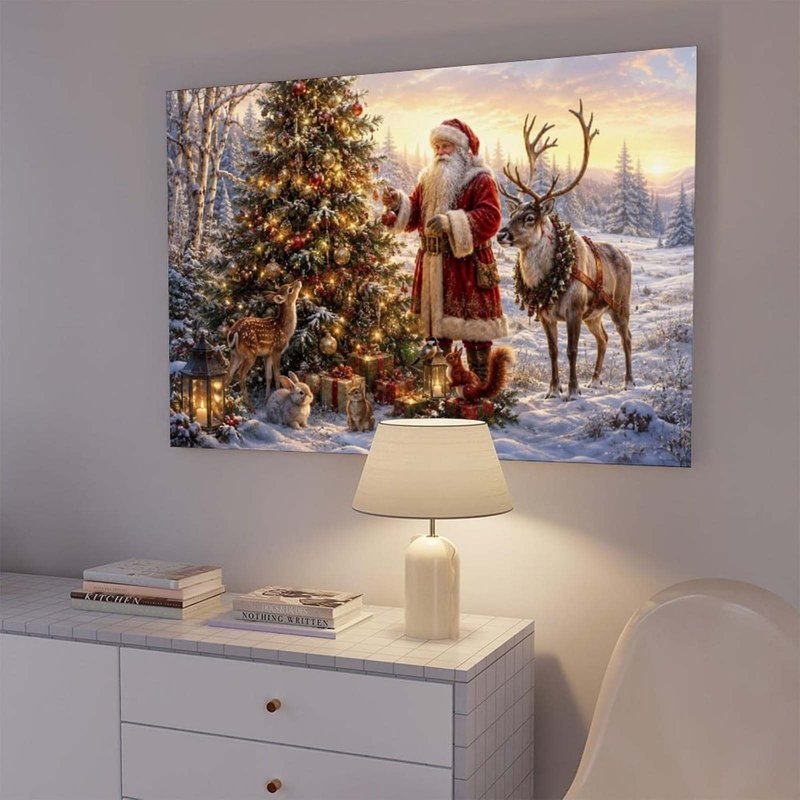 1 Piece Wrapped Canvas Wall Art