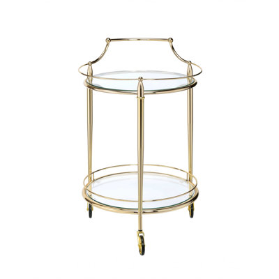 Madelia Metal Bar Cart