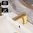 Single Hole Bathroom Sink Faucet with Pop Up Drain and Water Supply Hose-105356908