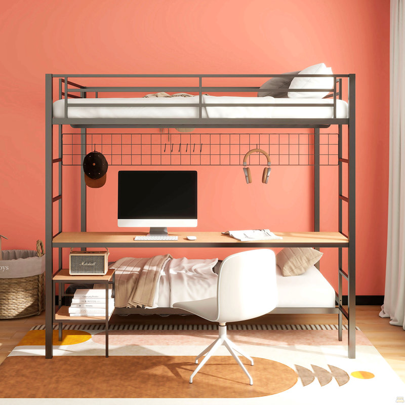 Lit superposé simple au-dessus de double Long Beach