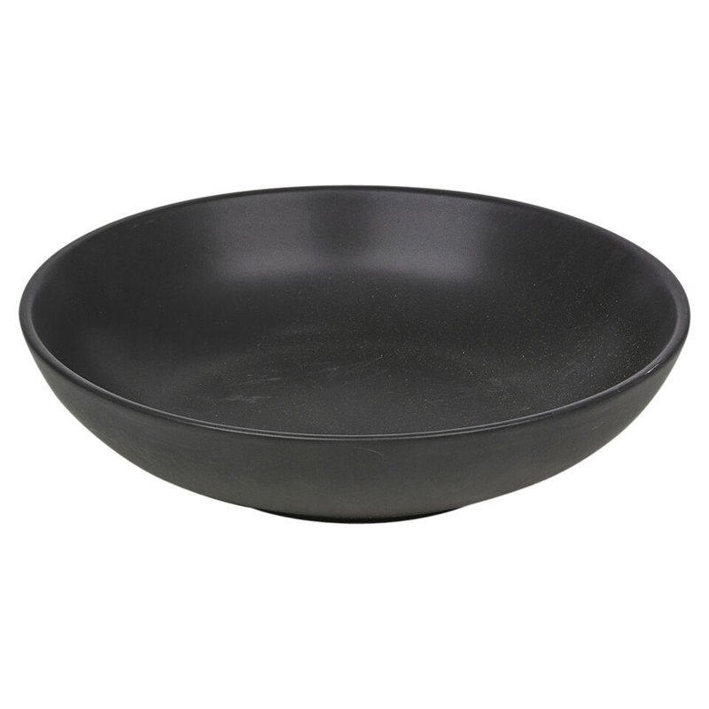 17 Stories Ceramic Serving Bowl, Black