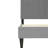 Gray Twin Bed Headboard, Stylish Tufting, Adjustable Up To 3", Brushed Linen, 12 Support, No Box Spring For Bedroom Headboard In Gray, Modern Design, Needed-295061042