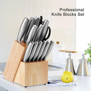 Knife Set, Aiheal 14PCS Stainless Steel Kitchen Knife ***Product review****  