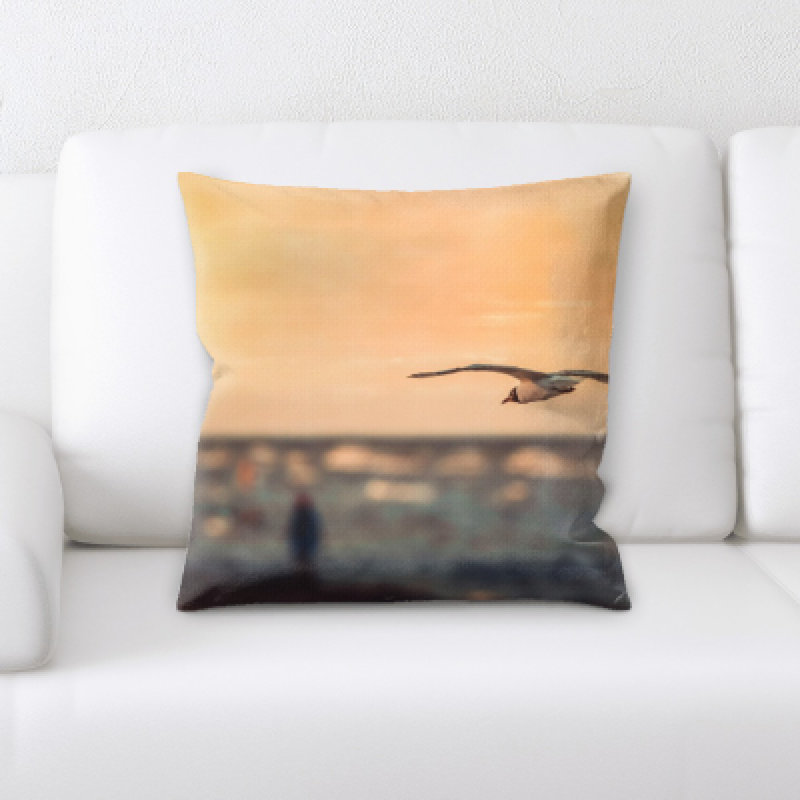 Coussin oiseau