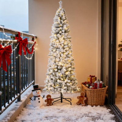 Easy To Assemble Artificial Fir Christmas Tree With Realistic Branches And LED Lights | Gift Idea
