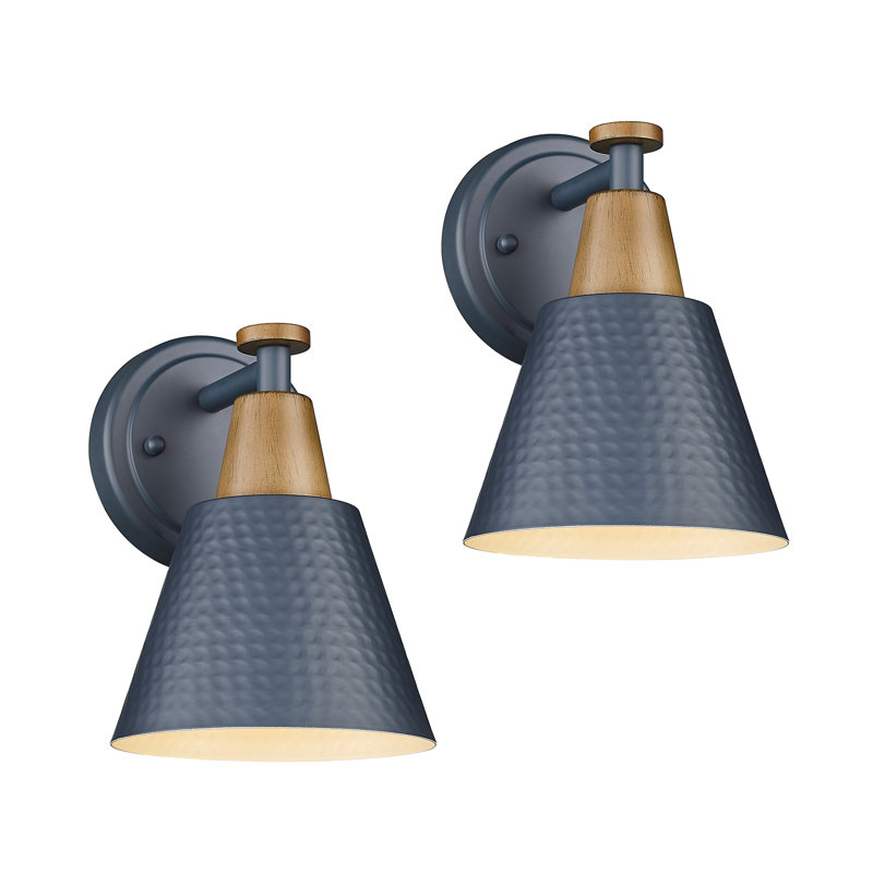 Mudge Armed Sconce, Blue