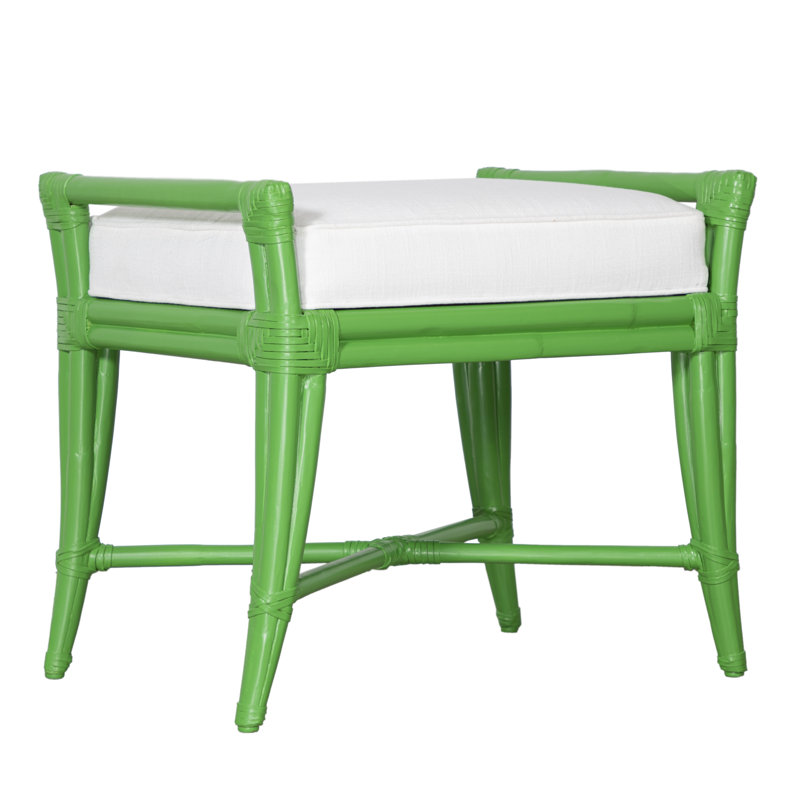 Banc rembourré Malacca, Pomme verte
