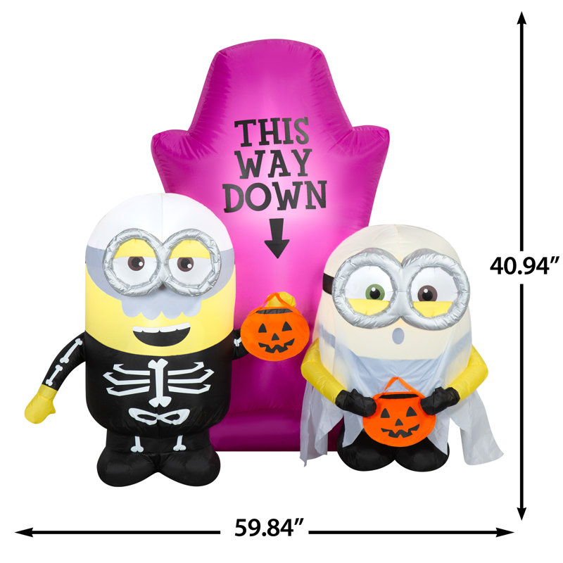 Airblown Minions Halloween LG Scène universelle