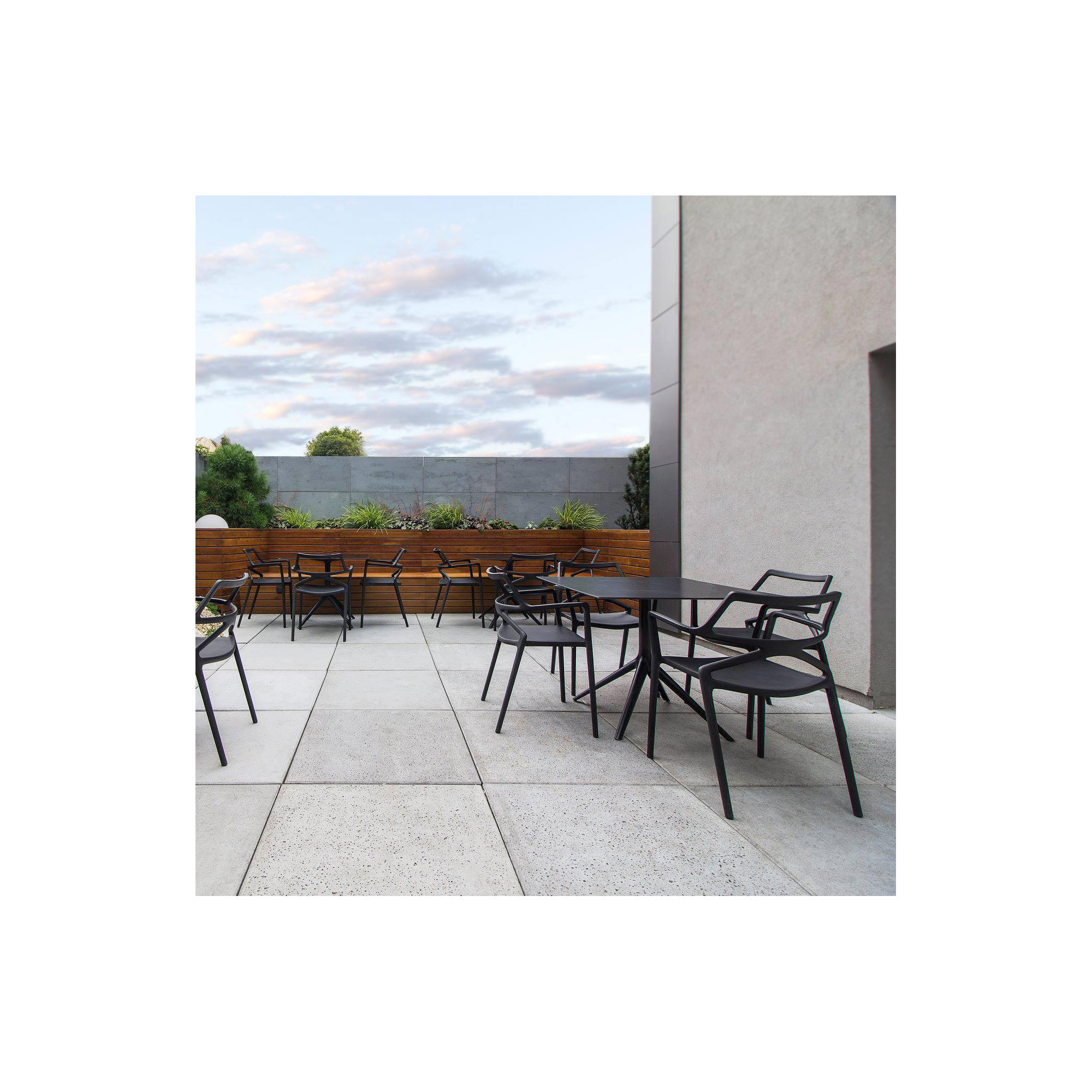 DELTA Chair (Indoor/Outdoor), Black