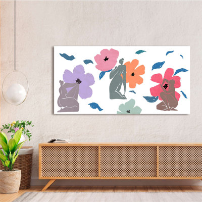 In The Garden Of Delights by Atelier Deco - Wrapped Canvas Print