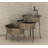 Outdoor Metal Weather Resistant Cascade Fountain