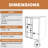 50In. -54 In. X 72 In. Traditional Sliding Shower Door With Clear Glass